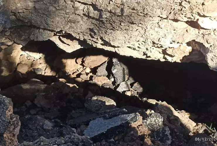 Se abrió una cueva en la colonia Sambulá; se pide conducir con cuidado en la zona