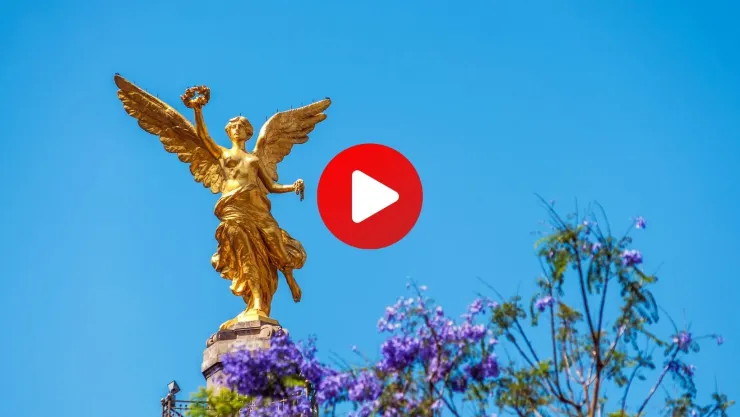Pánico en CDMX por caída del Ángel de la Independencia