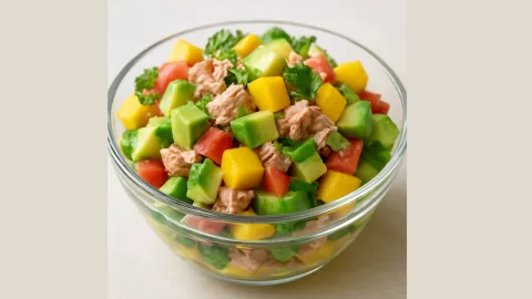 receta ceviche de atun con mango