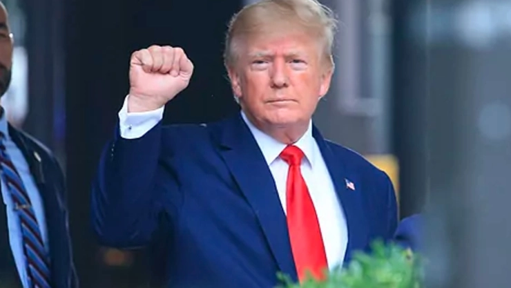 Donald Trump ex presidente de Estados Unidos.