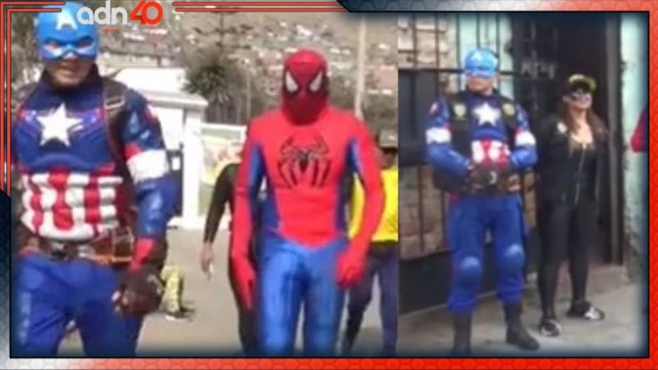 VIDEO: Al estilo Marvel, policías capturan a banda criminal