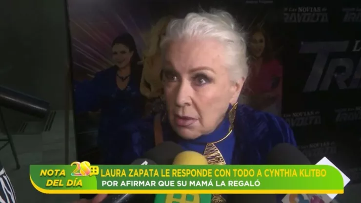 Laura Zapata le responde con todo a Cynthia Klitbo por afirmar que su mamá la regaló.jpg