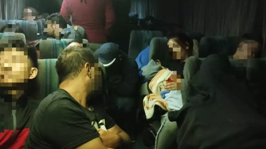 ssp asegura a decenas de migrantes en yucatan