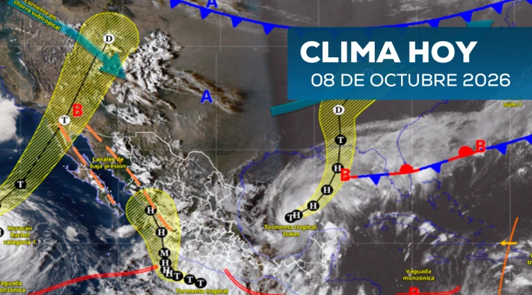 Clima jueves 8 de octubre