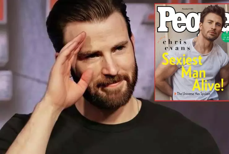 Chris Evans es el hombre más sexy del mundo