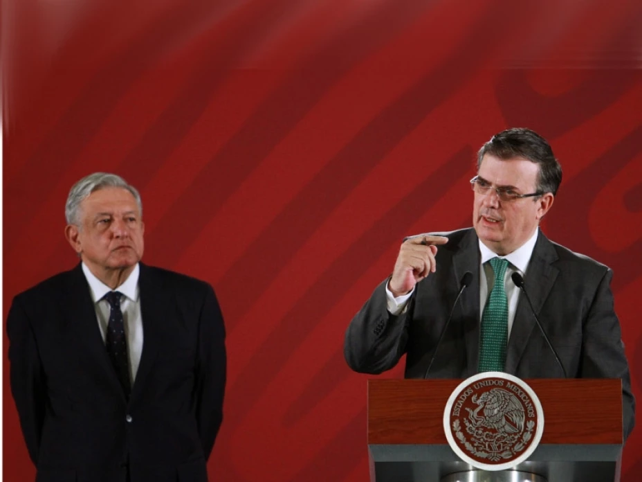 Andrés Manuel López Obrador y Marcelo Ebrard