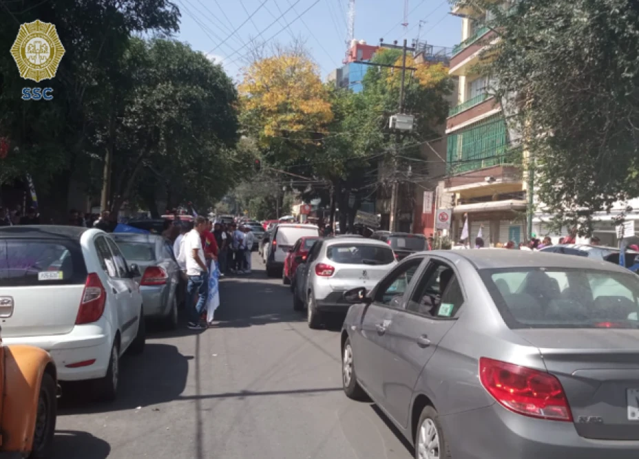 Manifestaciones, marchas y bloqueos en CDMX hoy lunes 22 de octubre