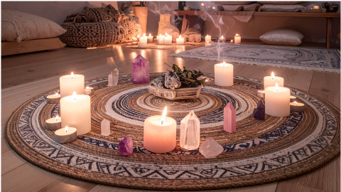 ritual vela blanca