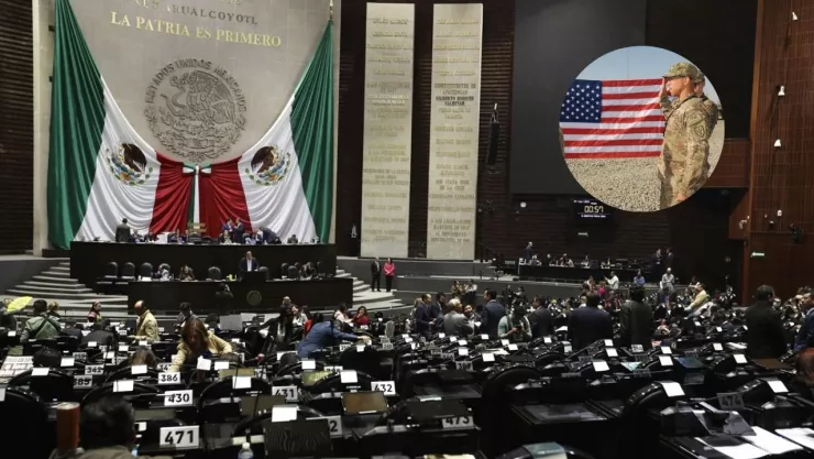 Entran a México Senado aprueba la llegada de militares de EU