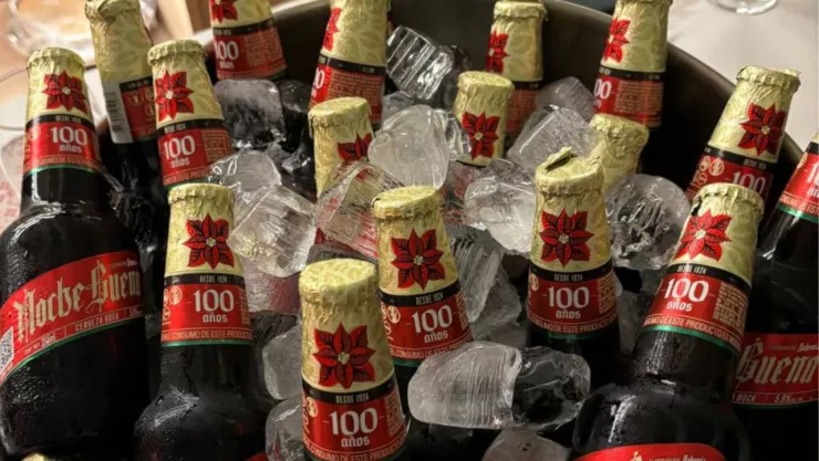 Cerveza Noche Buena 100 años
