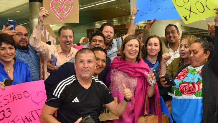 Xóchitl Gálvez buscará apoyo de mexicanos que viven en Estados Unidos