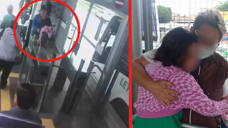 Niña perdida en la Oruga