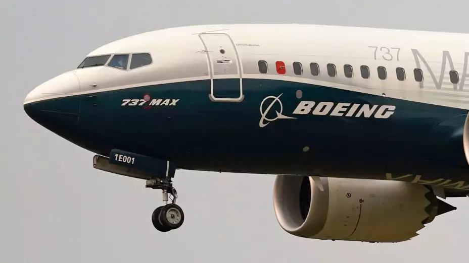 Avión Boeing 737 Max.