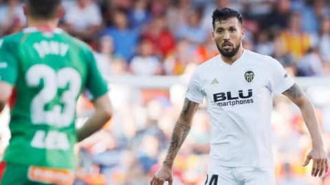 Ezequiel Garay en Valencia
