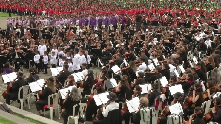 Bogotá rompió un récord mundial por el concierto más grande jamás realizado en Colombia.