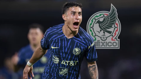 Alejandro Zendejas con el América