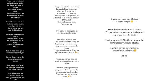 Maya Nazor y Santa Fe Klan pelean por su hijo Luka