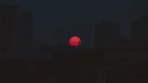 Mitos acerca del eclipse lunar conocido como luna de sangre.