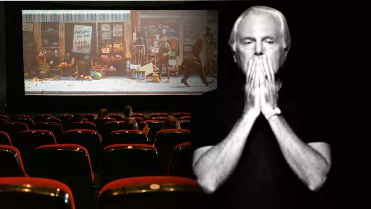 Giorgio Armani y su historia de amor con el cine un ícono dentro y fuera de la pantalla