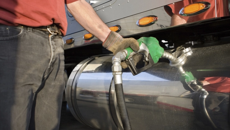 Carga de combustible en California