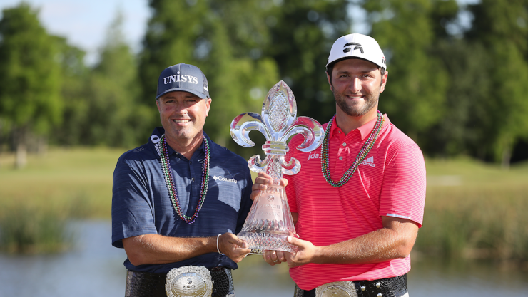 Ryan Palmer y Jon Rahm fueron los campeones del Zurich Classic