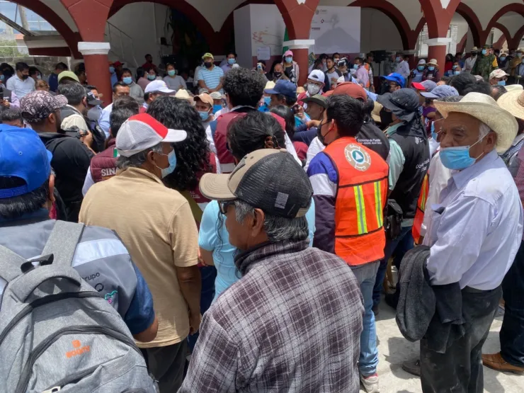 Revisan rutas de evacuación en Puebla