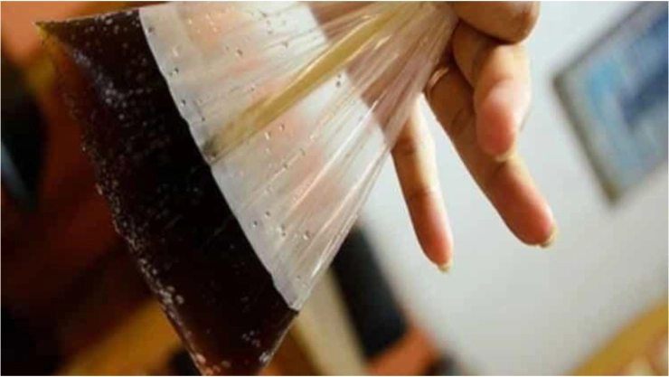 ¿Qué es la original “bebida en bolsa” qué venden en la Feria de San Marcos 2024 y cuánto cuesta