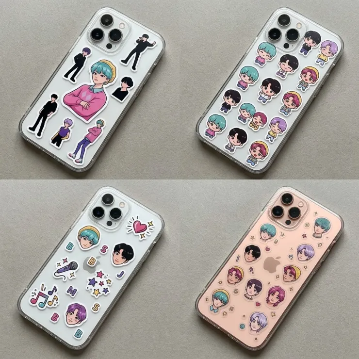 Stickers Saja Boys celular