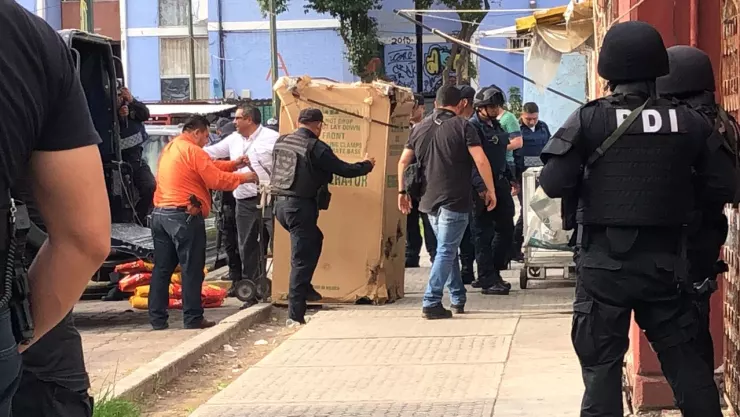 Cateo en tepito Autoridades de la PGJCDMX