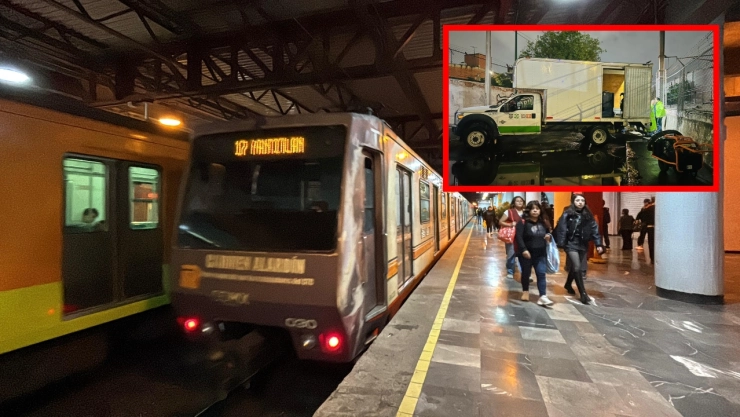 Línea A del Metro CDMX ha registrado inundaciones.