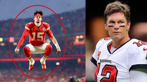Patrick Mahomes Tom Brady