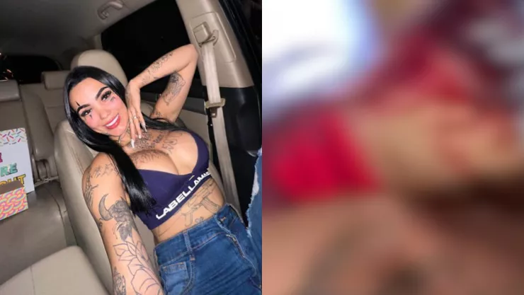 Influencer brasileña es apuñalada por su pareja durante transmisión en vivo