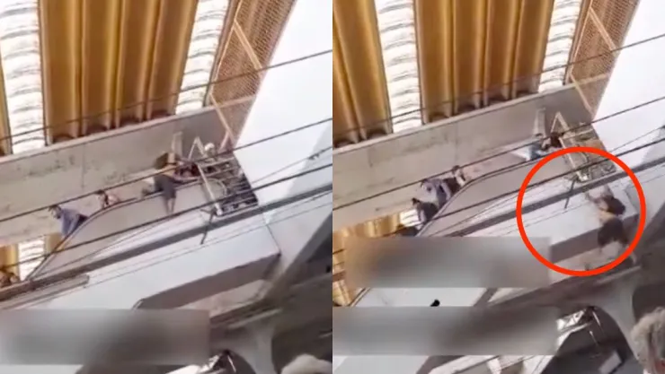 VIDEO: Muere adulto mayor tras caer de una escalera eléctrica en un centro comercial