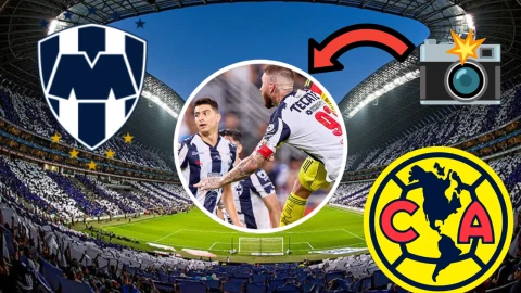 La foto viral del Rayados de Monterrey vs. América que recorre el mundo y Sergio Ramos lamenta