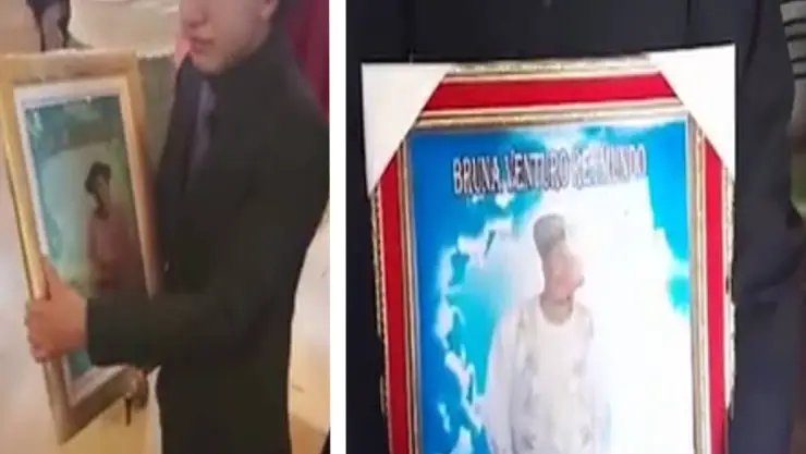 Joven baila con foto de su mamá fallecida en su graduación