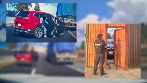 Sujetos intentaron asaltar a una familia en la carretera Texcoco-Calpulalpan.