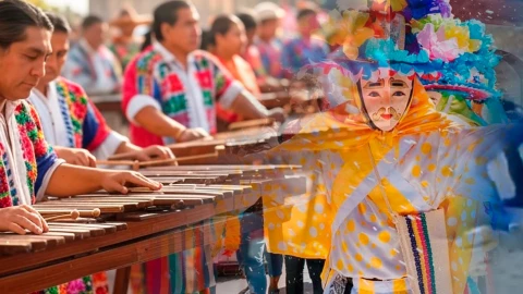 Carnaval de Ocozocoautla 2025: Disfruta la marimba en vivo en el Parque Central