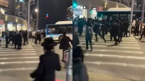 Trágico VIDEO | Camión atropella a colectivo religioso y arrastra a un joven hasta quitarle la vida