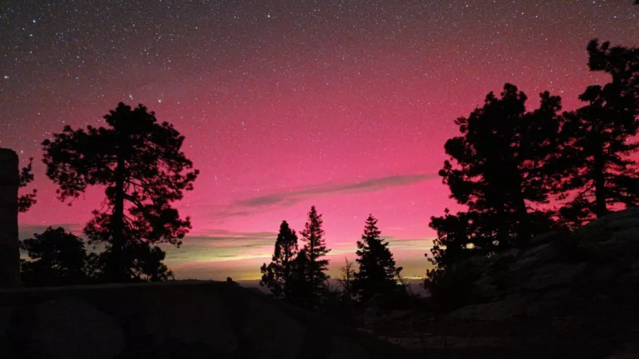 Aurora boreal en México