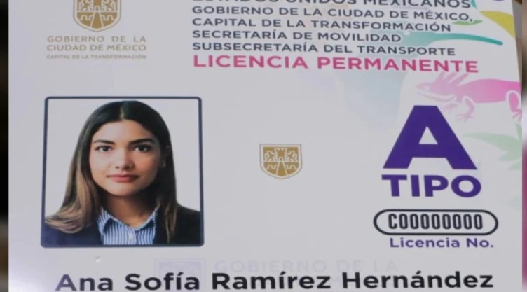 Licencia permanente CDMX.