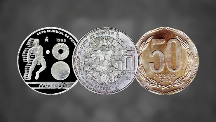 Moneda de 50 pesos impecable.jpg
