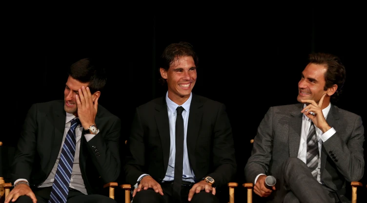 Djokovic, Nadal y Federer
