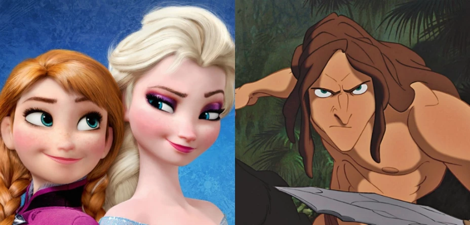 Frozen y Tarzán