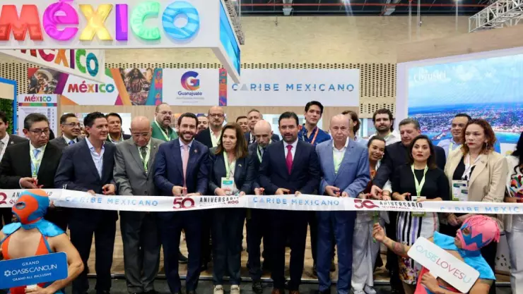 Quintana Roo destaca en la Vitrina Turística de ANATO 2024, representando el Caribe Mexicano