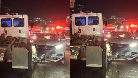 Carambola de 8 vehículos