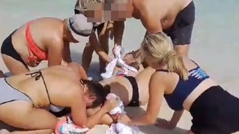 Turista canadiense sufre ataque de tiburón en Tucas y Caicos por intentar una selfie