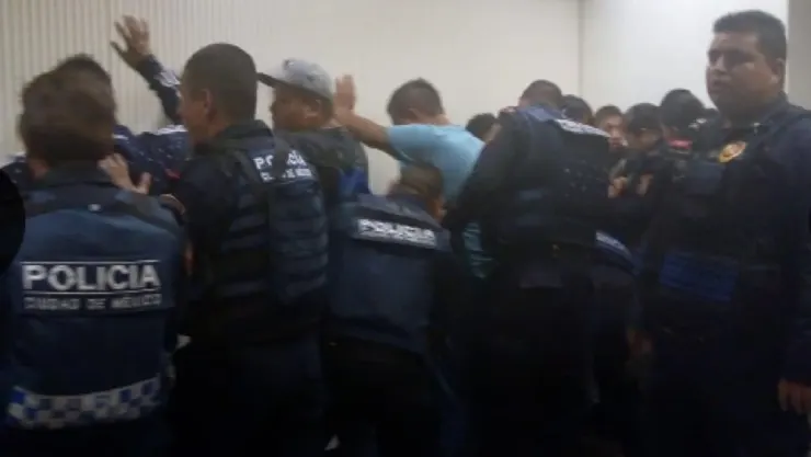 Operativo vagoneros en el metro