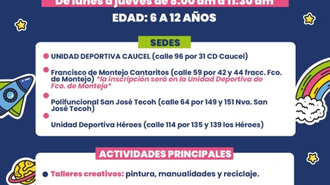 El Ayuntamiento de Mérida ofrece gran variedad en los cursos de Verano Mérida 2025