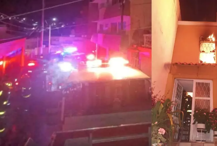 Incendio en vivienda en la colonia La Marianita; Dos ancianitos quedaron atrapados en Zacatecas