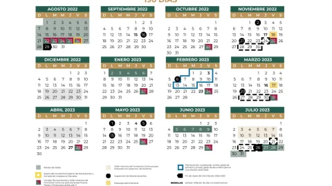 Puente de marzo: El calendario de la SEP 2022-2023 con todos los días feriados del año escolar